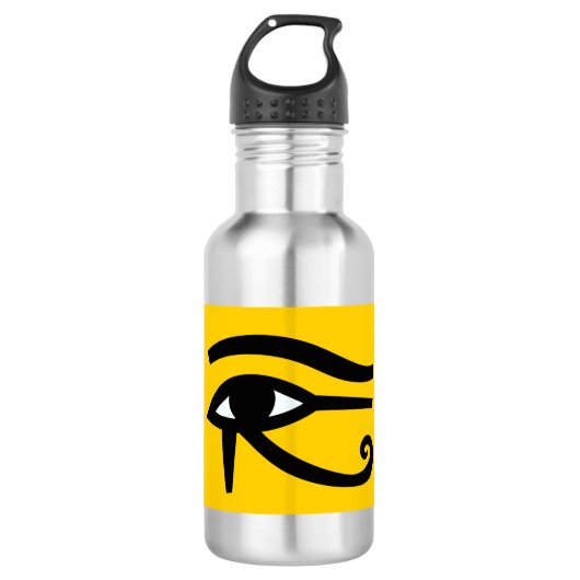 Egyptian Eye of Horus Waterfles (Voorkant)
