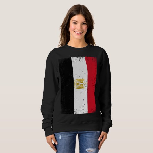 Egyptian Flag Egypt Trui (Voorkant volledig)