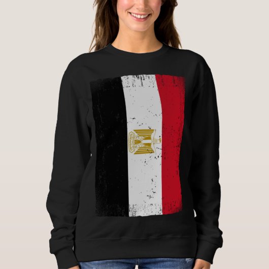 Egyptian Flag Egypt Trui (Voorkant)