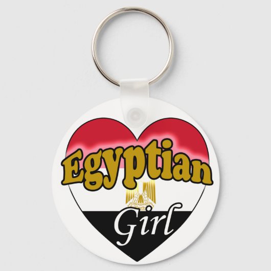 Egyptian Girl Sleutelhanger (Voorkant)