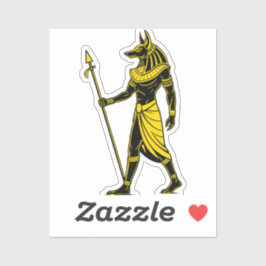 Egyptian God Anubis  Sticker