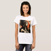 Egyptian goddess Isis in the city T-shirt (Voorkant volledig)