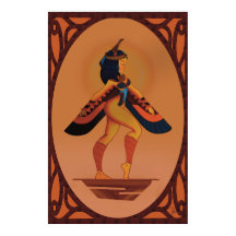 Egyptian Goddess MAAT Poster
