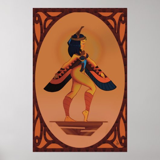 Egyptian Goddess MAAT Poster (Voorkant)