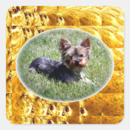 Egyptian Gold Design Multi-producten geselecteerd Ovale Sticker