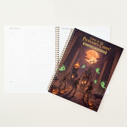 Egyptian Halloween Planner (Display)