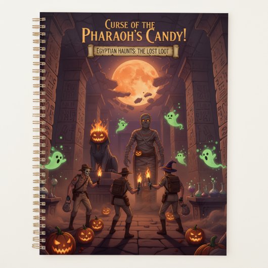 Egyptian Halloween Planner (Voorkant)