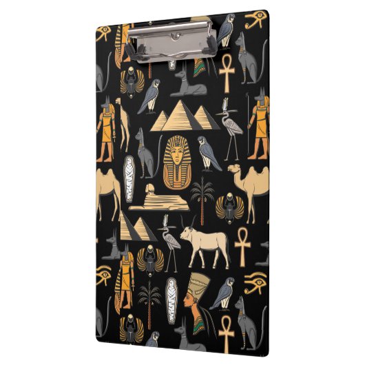 Egyptian Hieroglyphic Symbol Pattern Background Klembord (Links)