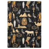  Egyptian Hieroglyphic Symbol Pattern Background   Klembord (Achterkant)