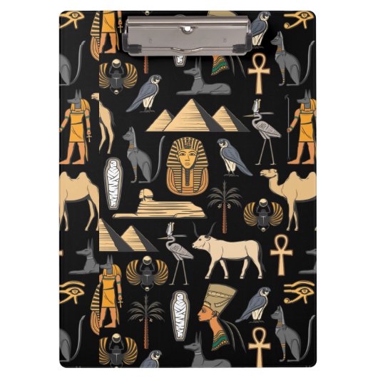  Egyptian Hieroglyphic Symbol Pattern Background   Klembord (Voorkant)