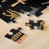  Egyptian Hieroglyphic Symbol Pattern Background   Legpuzzel (Zijkant)