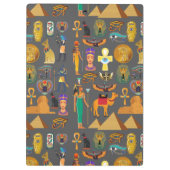 Egyptian Hieroglyphic Symbol Pattern pharaoh      Klembord (Achterkant)