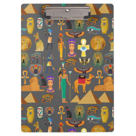 Egyptian Hieroglyphic Symbol Pattern pharaoh      Klembord
