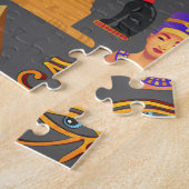 Egyptian Hieroglyphic Symbol Pattern pharaoh      Legpuzzel (Zijkant)