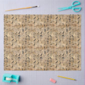 Egyptian hieroglyphics Birds Pattern 2 Tissuepapier (Craft)