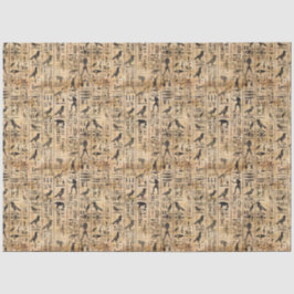 Egyptian hieroglyphics Birds Pattern 2 Tissuepapier