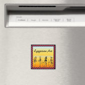 Egyptian Hieroglyphics Magnet (Insitu (Vaatwasser))