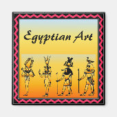 Egyptian Hieroglyphics Magnet (Voorkant)