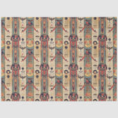 Egyptian hieroglyphics Pharaoh Pattern Tissuepapier (Voorkant)