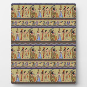 Egyptian Hieroglyphics Plaque Fotoplaat