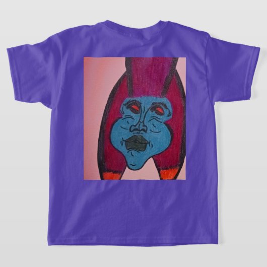 Egyptian Inspired Horror Theme Mummy T-shirt (Laag Achter)