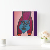 Egyptian Inspired Horror Theme Mummy Vierkante Klok (Huis)