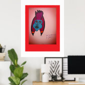 Egyptian Inspired Horror Themed Mummy  Poster (Thuiskantoor)