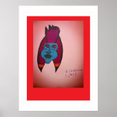 Egyptian Inspired Horror Themed Mummy  Poster (Voorkant)