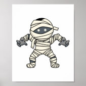egyptian mummy design poster (Voorkant)