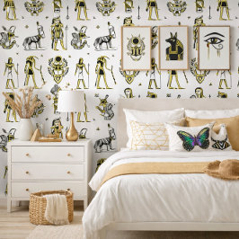 Egyptian Mythology Pharaoh Anubis Inspired Ancient Behang