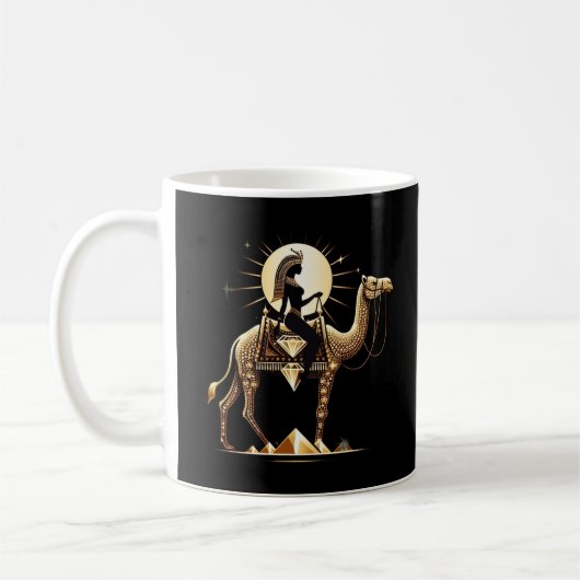 egyptian pharaoh art mug koffiemok (Links)