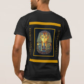 EGYPTIAN PHARAOH TUTANKHAMUN T-SHIRT (Achterkant)