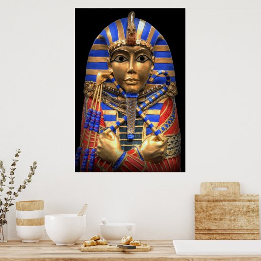 EGYPTIAN PHARAOH'S BINNER SARCOPHAGUS POSTER (Keuken)