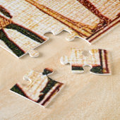 Egyptian pharoah papyrus, legpuzzel (Zijkant)