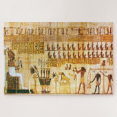 Egyptian pharoah papyrus, legpuzzel (Horizontaal)