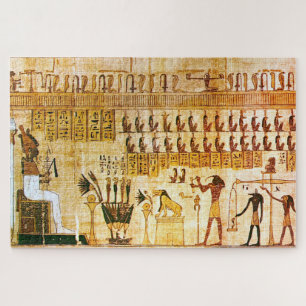 Egyptian pharoah papyrus, legpuzzel