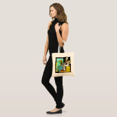 EGYPTIAN PHAROS TOTE BAG (Voorkant (model))