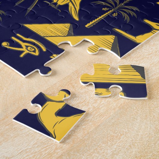 Egyptian Puzzle Masterpiece Legpuzzel (Zijkant)