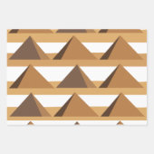 Egyptian Pyramids Pattern Inpakpapier Vel (Voorkant 2)