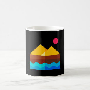 EGYPTIAN PYRAMIDS T SHIRT KOFFIEMOK