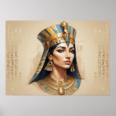 Egyptian Queen Wall Art – The Spirit of Ancient Poster (Voorkant)