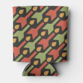 Egyptian Red Green Arrow Pattern Koelbox Blikjeskoeler (Voorkant)