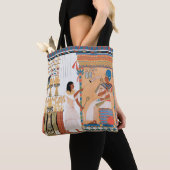 Egyptian Royal Design Canvas tas (Dichtbij)