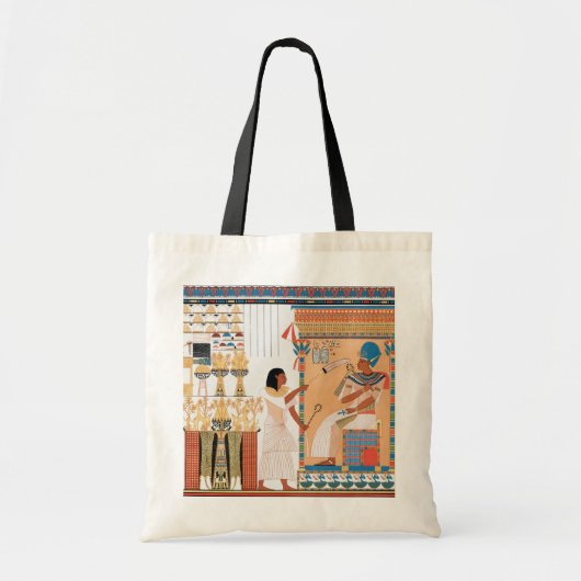 Egyptian Royal Design Canvas tas (Voorkant)