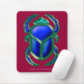 EGYPTIAN SCARAB BEETLE Collectie Muismat (Met muis)