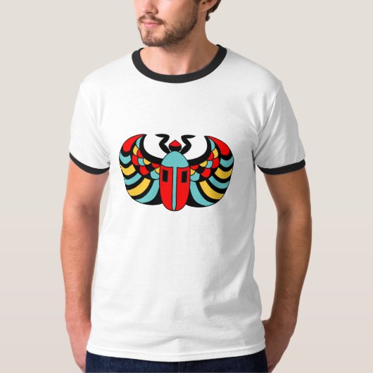 Egyptian Scarab Beetle Shirt (Voorkant)