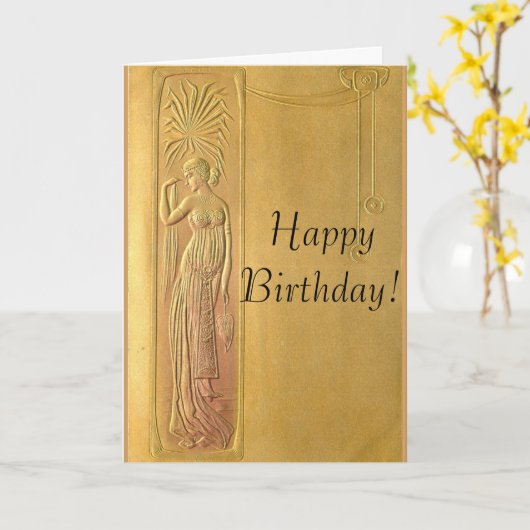 Egyptian Temptress Kaart (Gele Bloem)