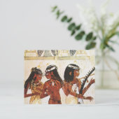 Egyptian Women Musicians Briefkaart (Staand voorkant)