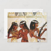 Egyptian Women Musicians Briefkaart (Voorkant / Achterkant)
