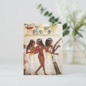 Egyptian Women Musicians Briefkaart (Staand voorkant)